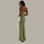 Luxueuze satijnen slipdress