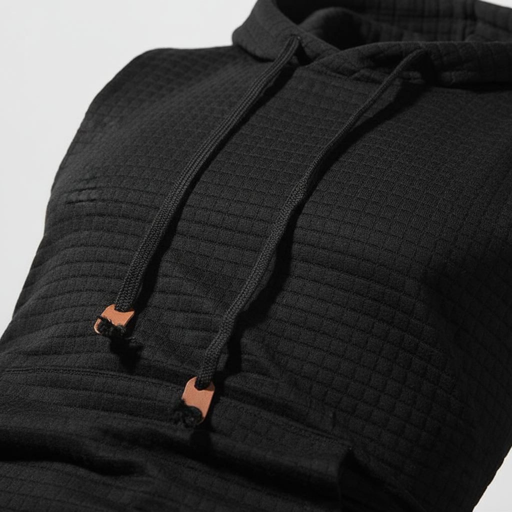 Mouwloos sportshirt met capuchon — afbeelding 14