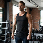 Mouwloos sporttanktop van M mesh — afbeelding 15