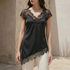 Asymmetrische elegante top