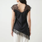 Asymmetrische elegante top