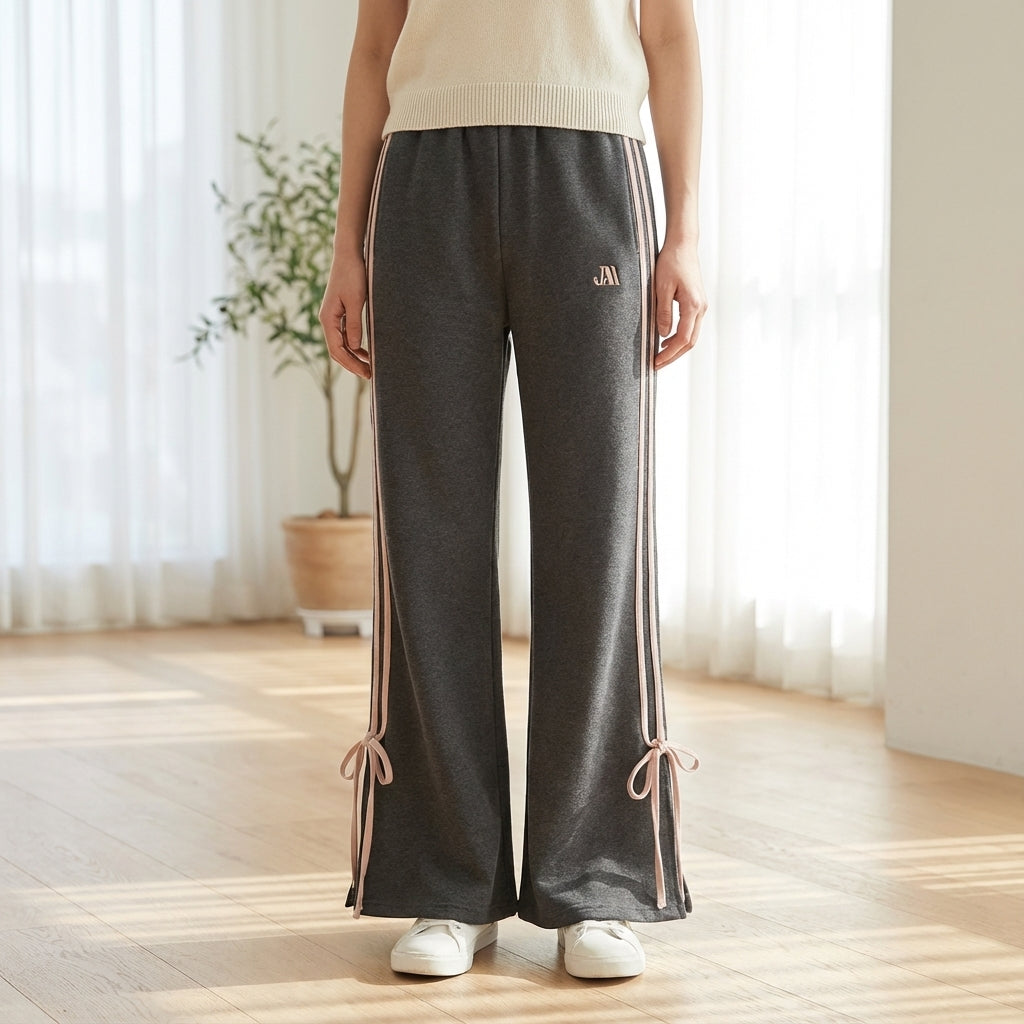 Athleisure polyester trainingsbroek