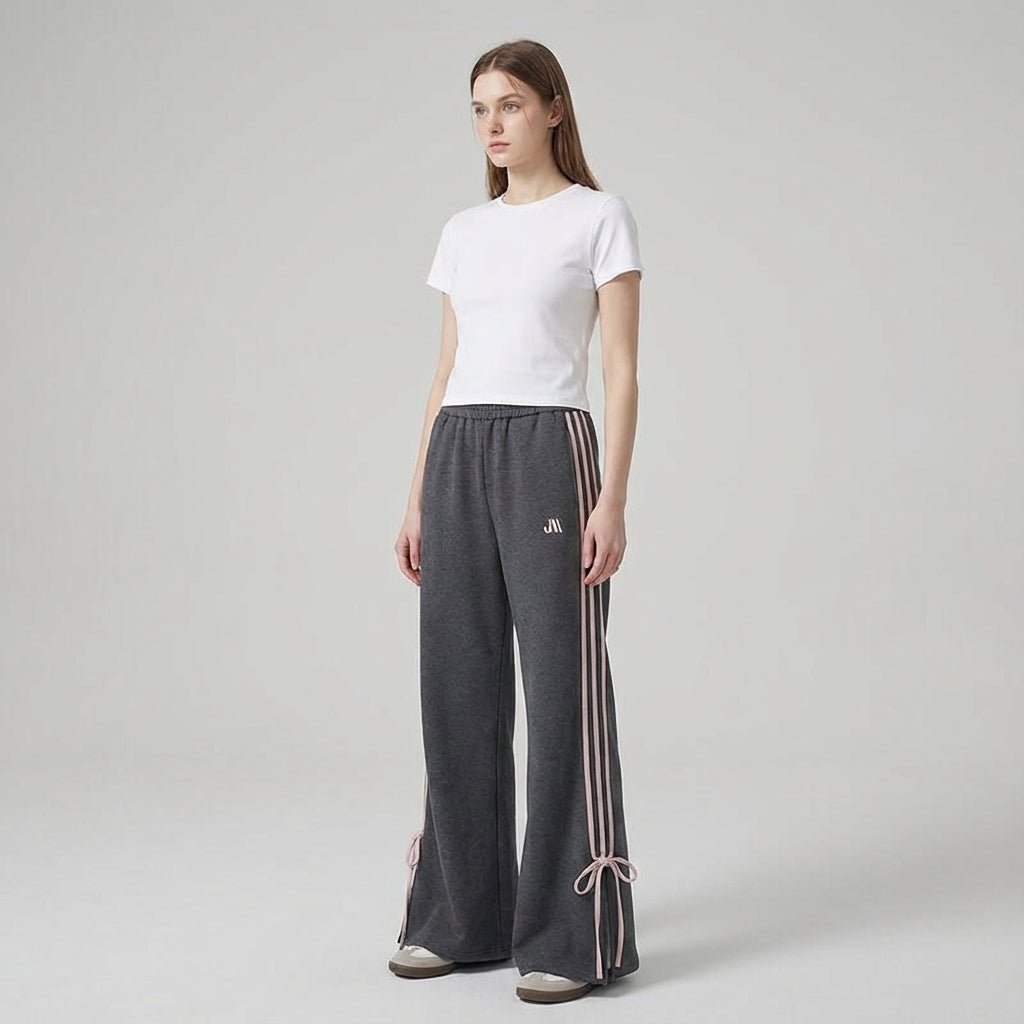 Athleisure polyester trainingsbroek