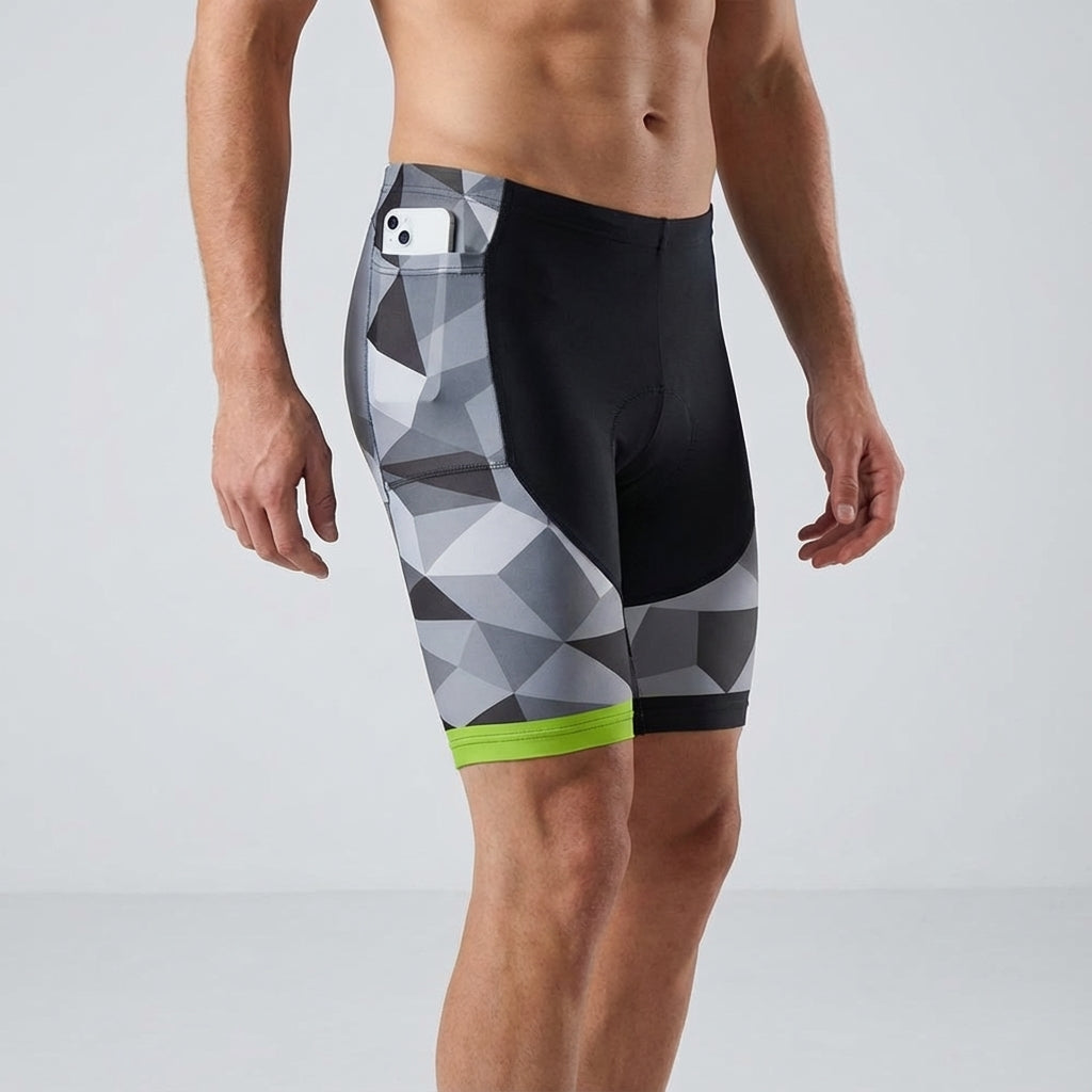Ademend fietsbroek met padding