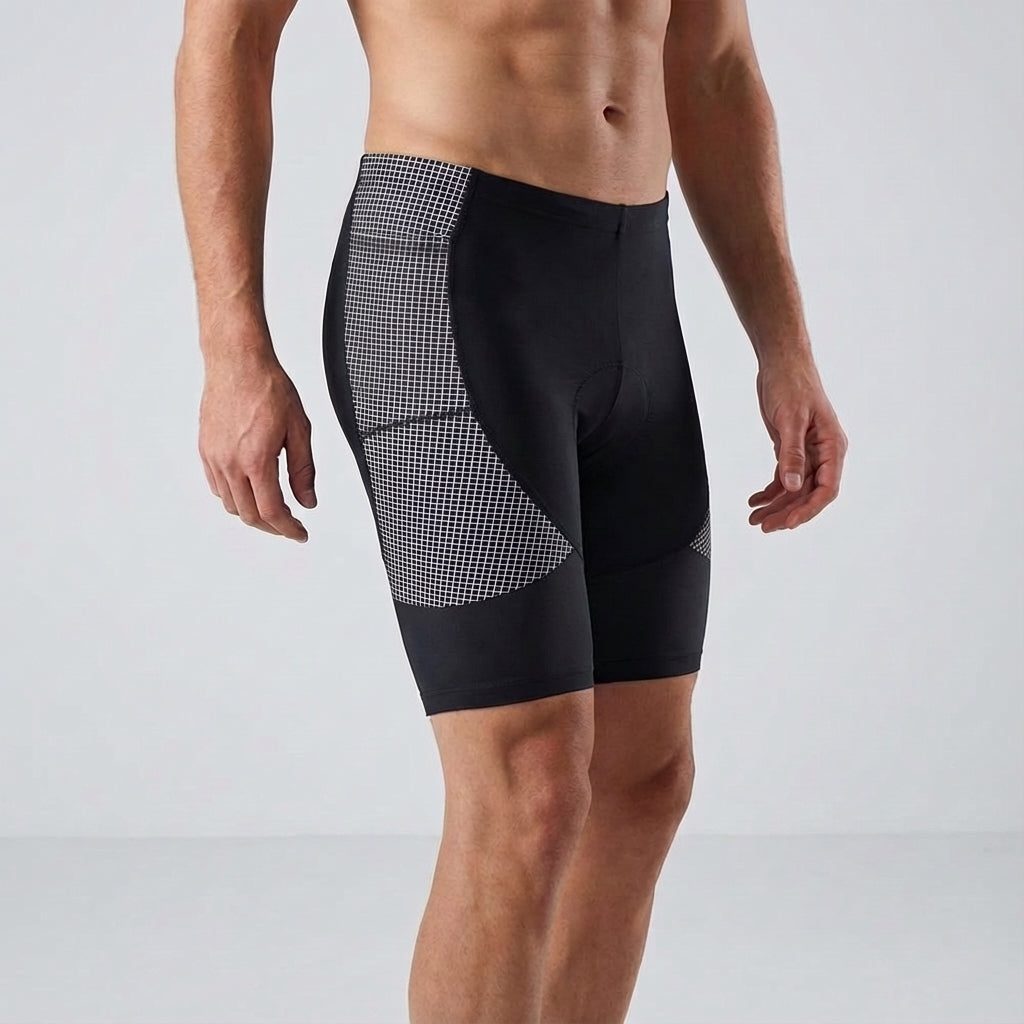 Ademend fietsbroek met padding