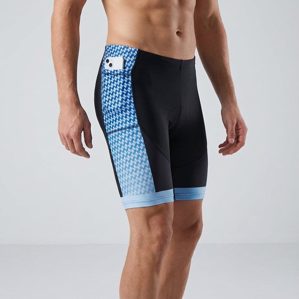 Ademend fietsbroek met padding
