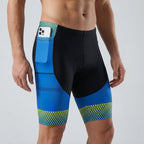 Ademend fietsbroek met padding