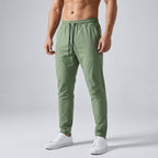 Ademend sportbroek met trekkoord