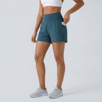 Ademende trainingsshorts voor dames