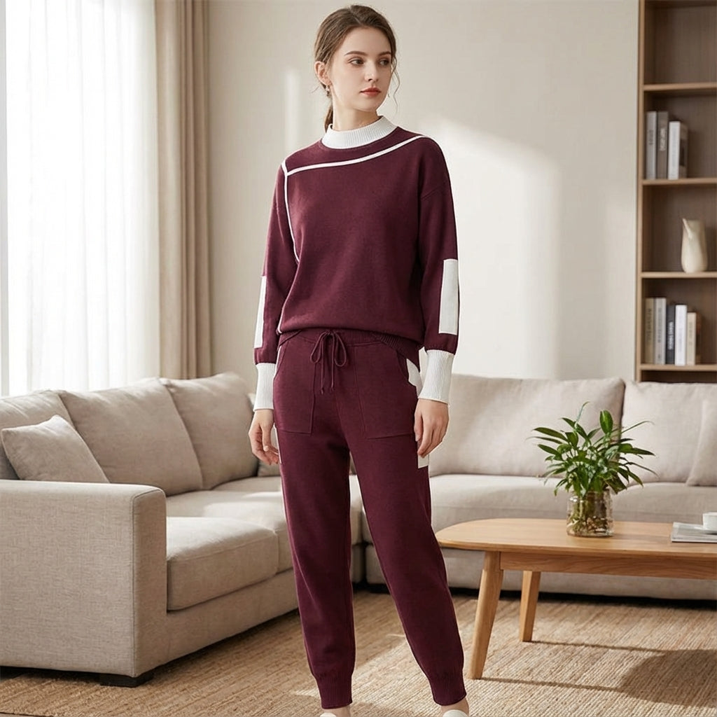 Ademend sport- en loungeoutfit