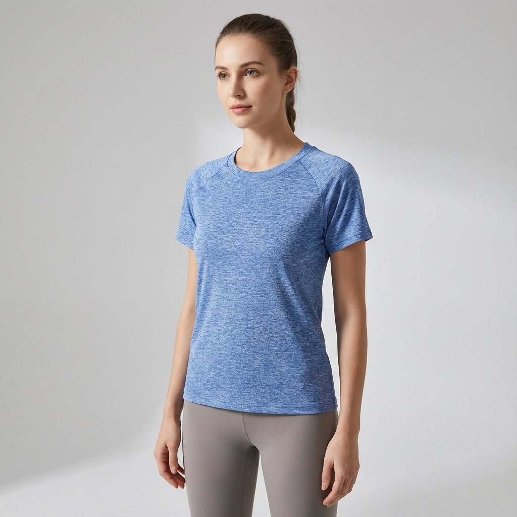 Ademend sportshirt korte mouwen — afbeelding 20