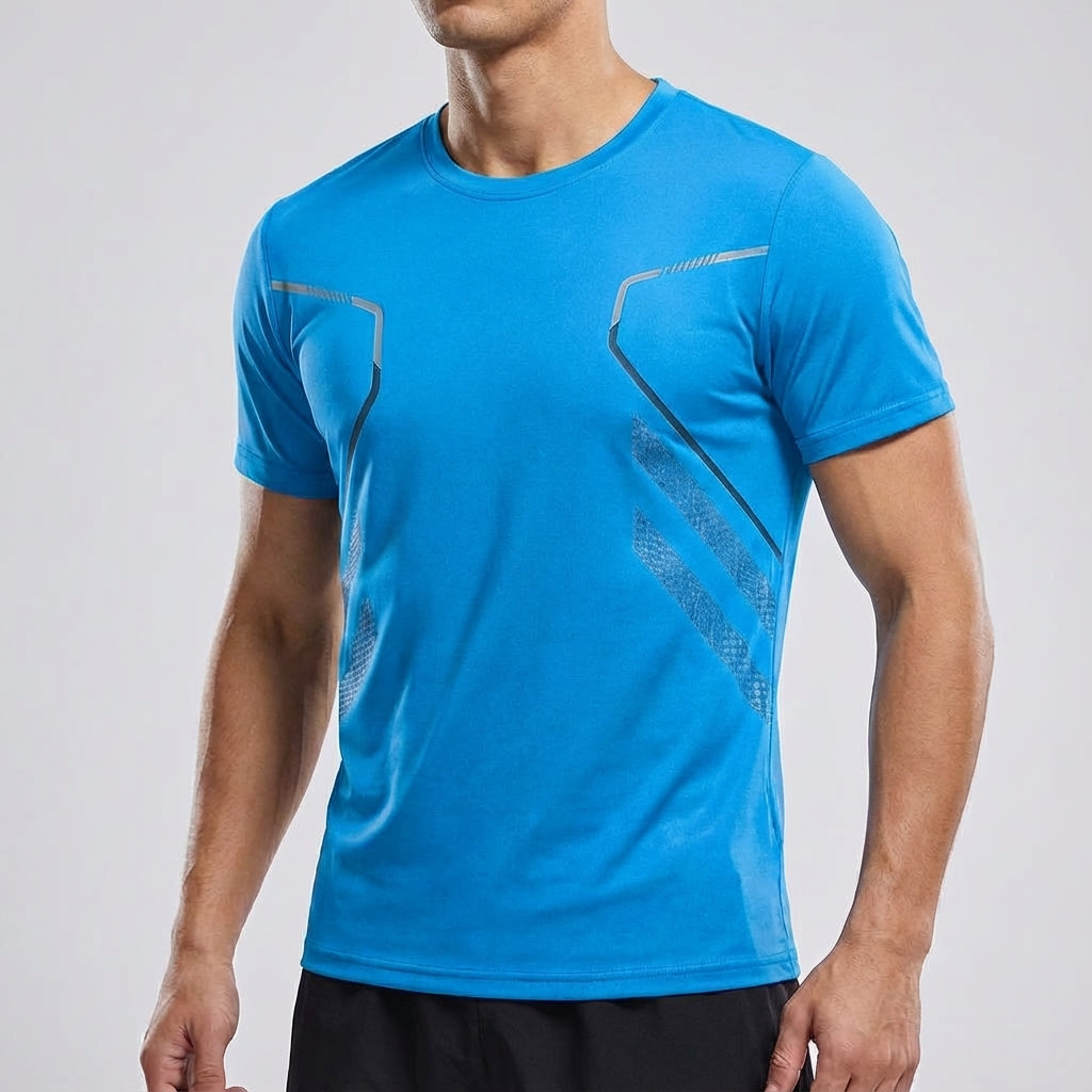 Ademend sportshirt met print