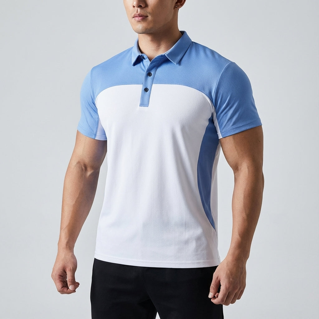 Ademend sportpoloshirt — afbeelding 10