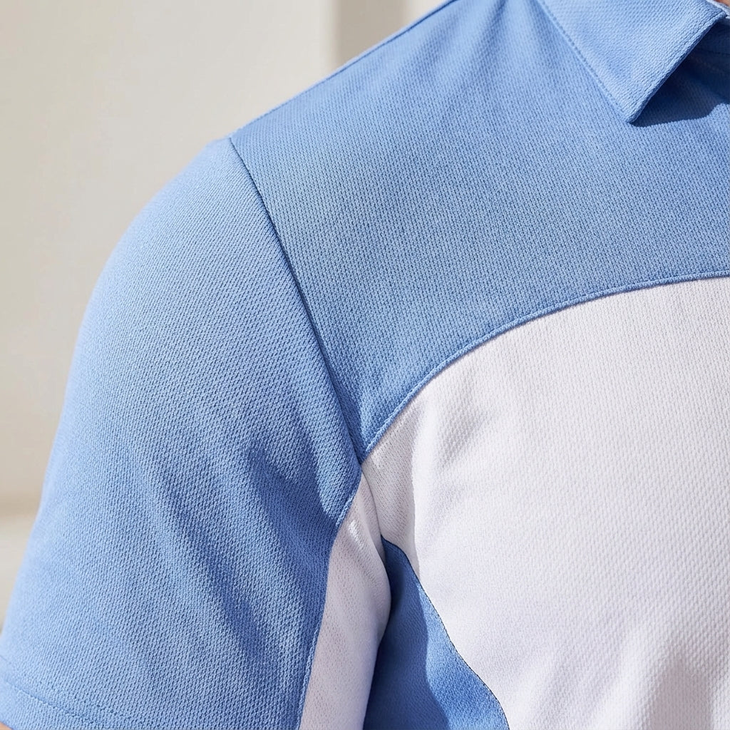 Ademend sportpoloshirt — afbeelding 3