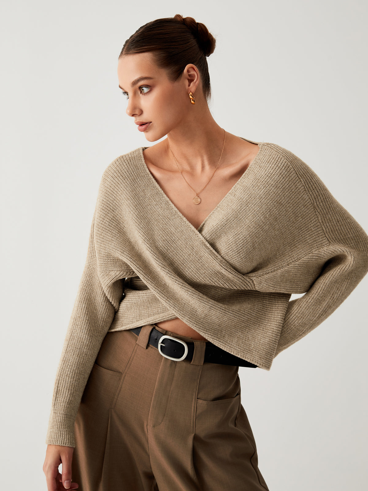 Oversized sweater voor dames — afbeelding 4