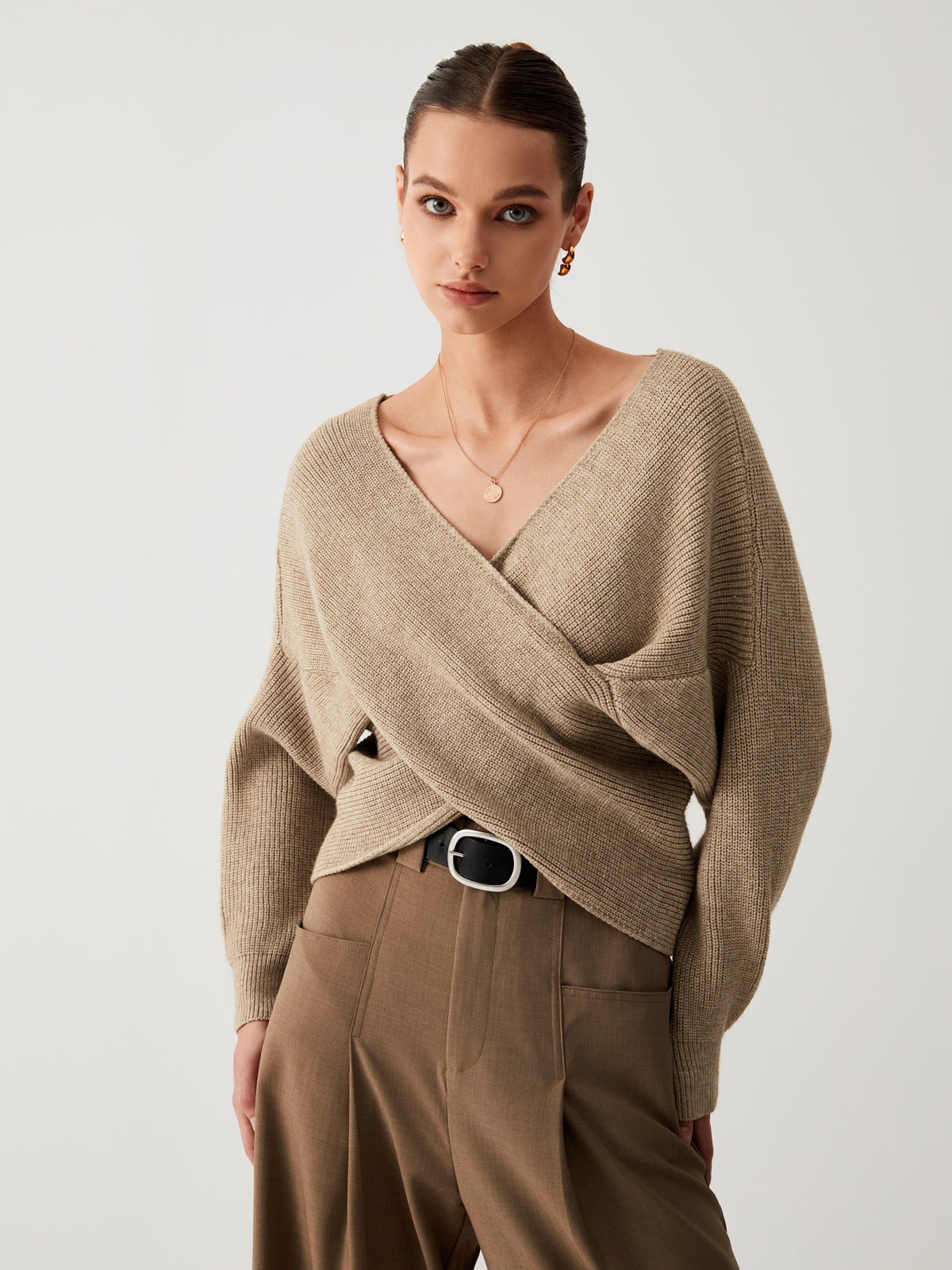 Oversized sweater voor dames