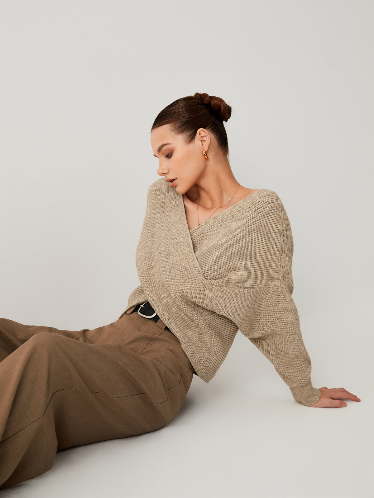 Oversized sweater voor dames