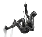 Bergbeklimmer wandsculptuur