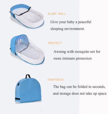 Draagbaar babybed — afbeelding 5