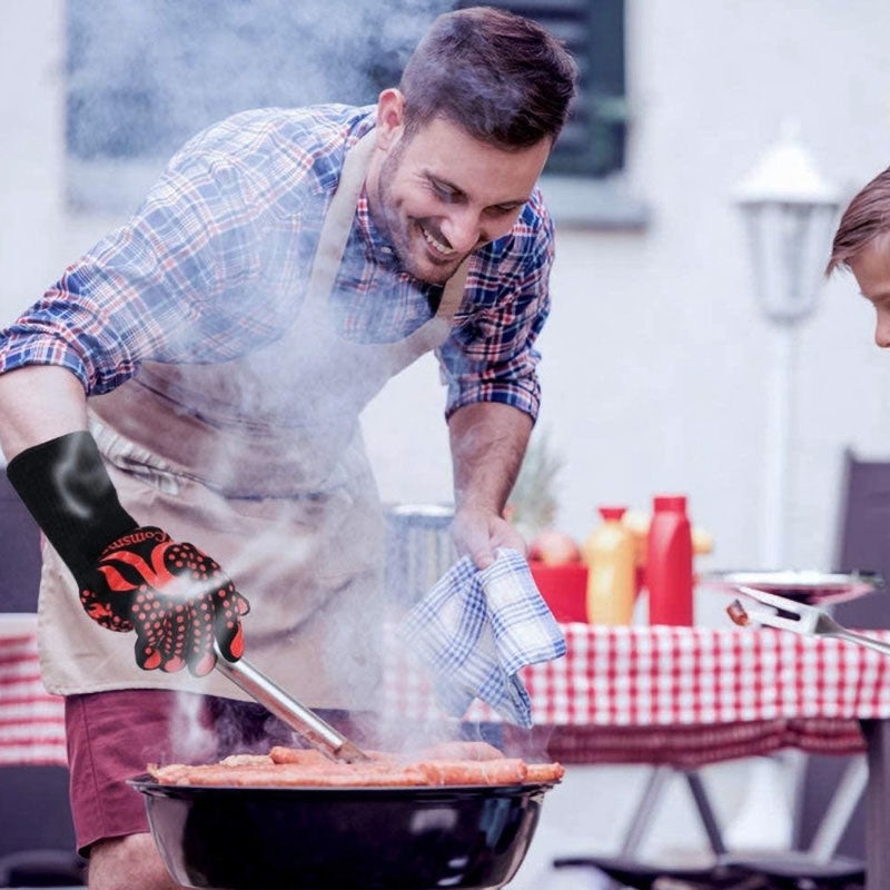 BBQ-handschoenen tegen hitte