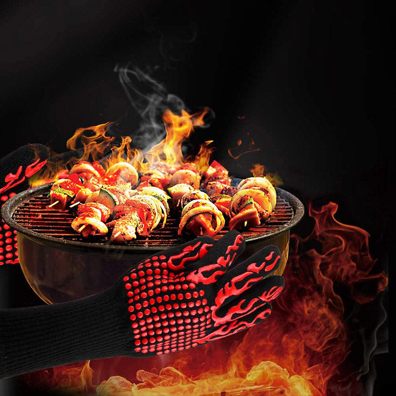 BBQ-handschoenen tegen hitte