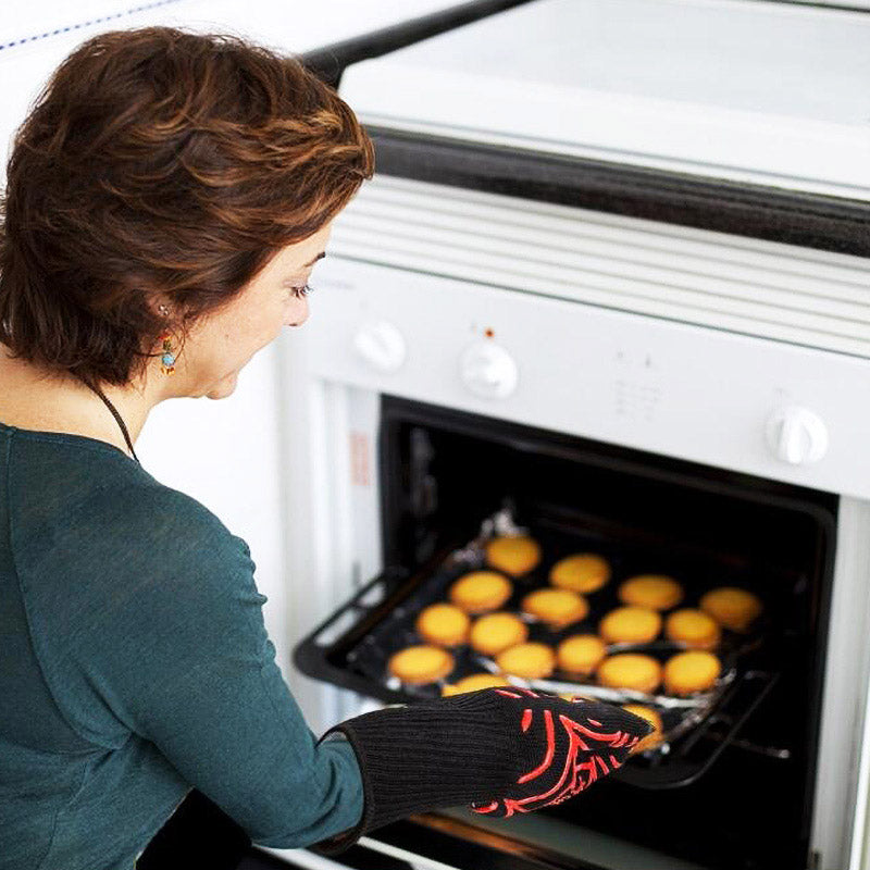 BBQ-handschoenen tegen hitte