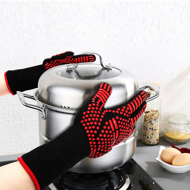 BBQ-handschoenen tegen hitte