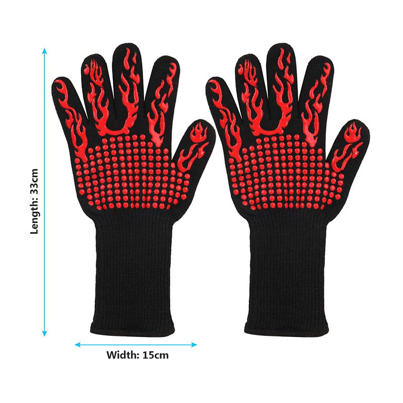 BBQ-handschoenen tegen hitte