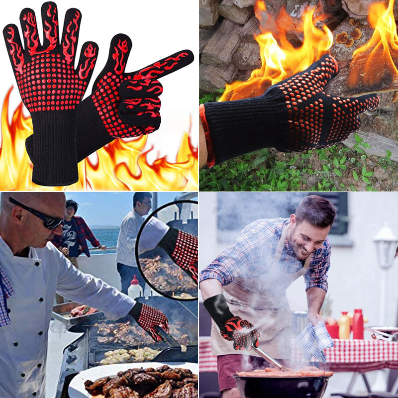 BBQ-handschoenen tegen hitte