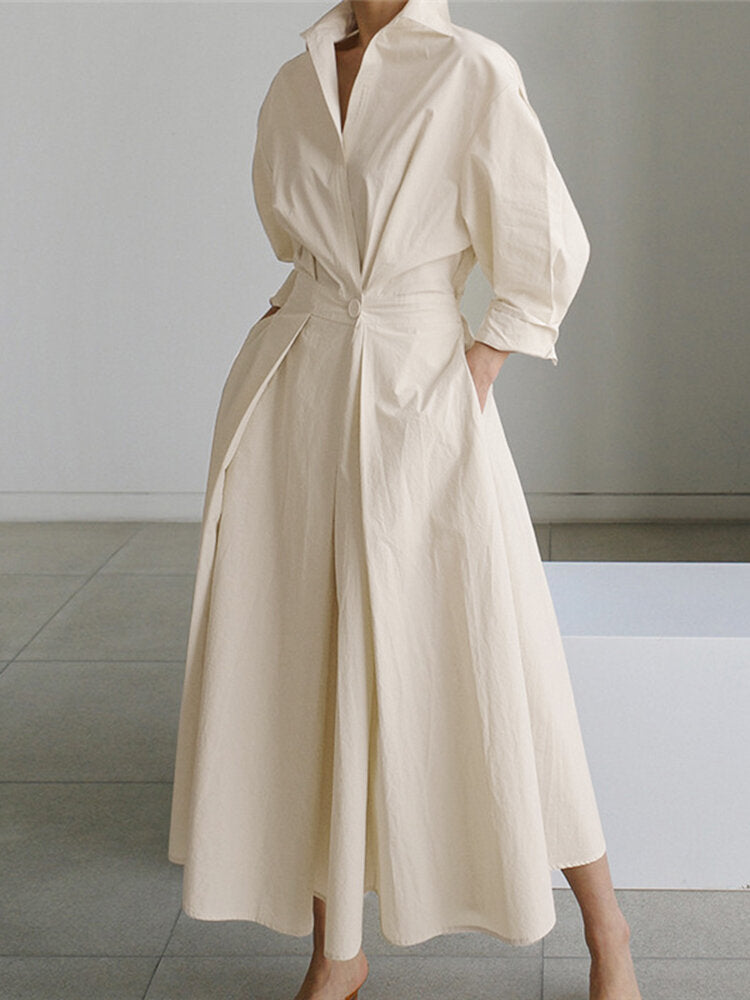 Lange blousejurk Diana