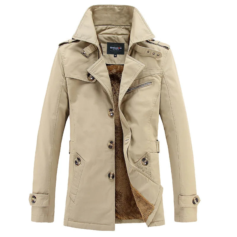 Michiel winter trenchcoat