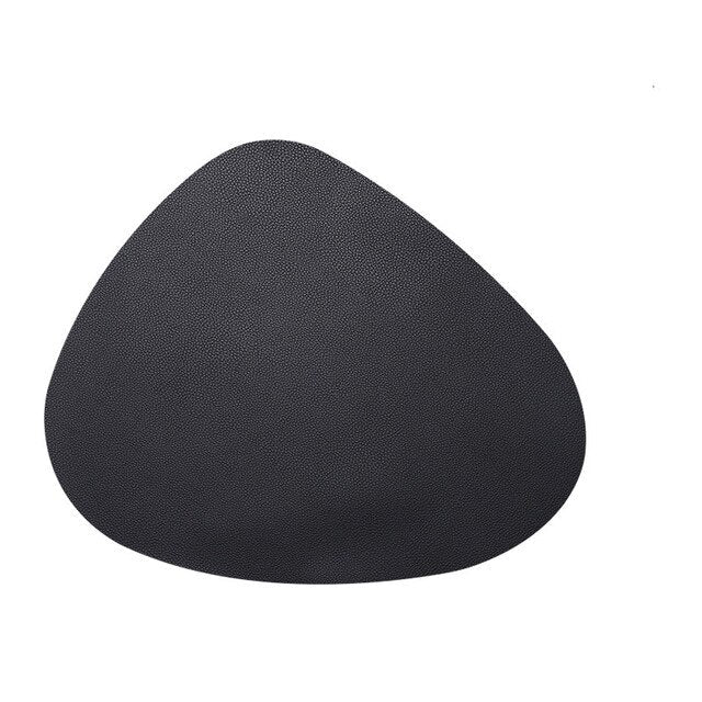 Minimalistische PU-leren placemats
