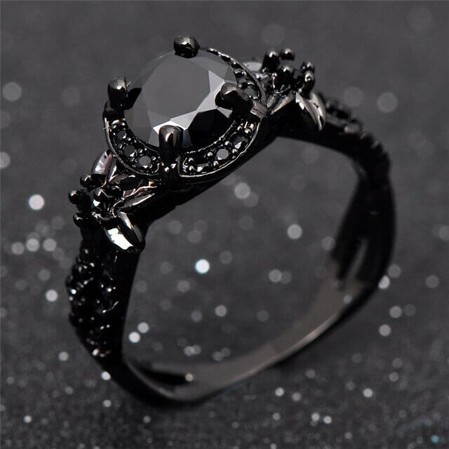 Edelsteen zirkonia ring