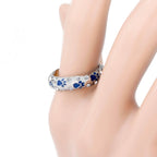 Huisdier minnaar ring – materiaal: Zink legering — afbeelding 8