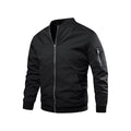 Lichte & trendy heren bomberjack met rits