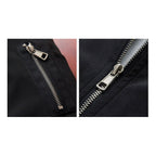 Lichte & trendy heren bomberjack met rits