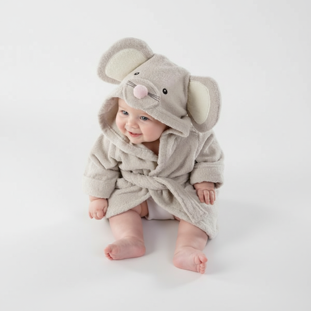 Babyhanddoek met kapuchon