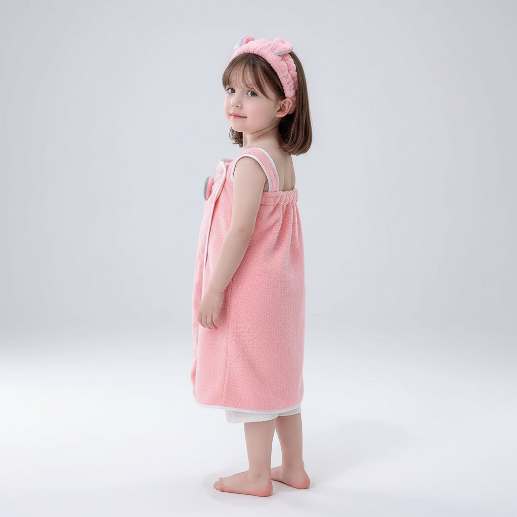 Badcape voor kinderen