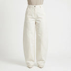Loszittende barrel-leg-broek
