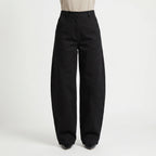 Loszittende barrel-leg-broek