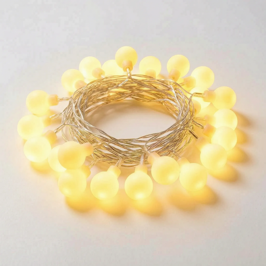 Bolvormige led-lichtsnoeren