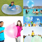 Opblaasbare bubbelbal