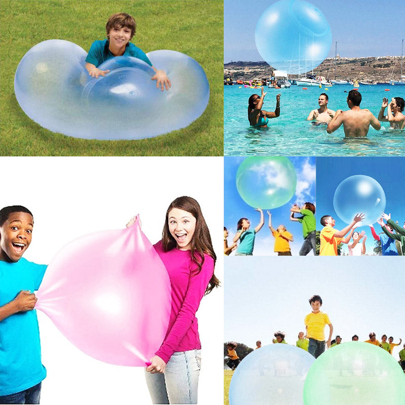 Opblaasbare bubbelbal