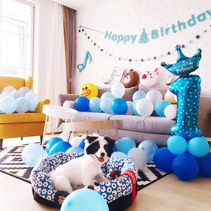 Verjaardagsballon met cijfer