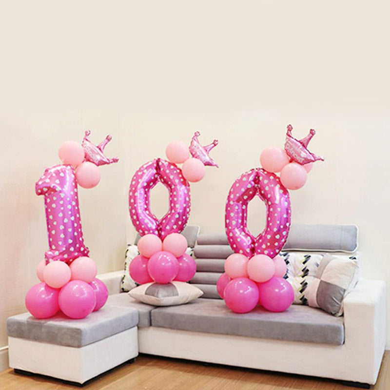 Verjaardagsballon met cijfer