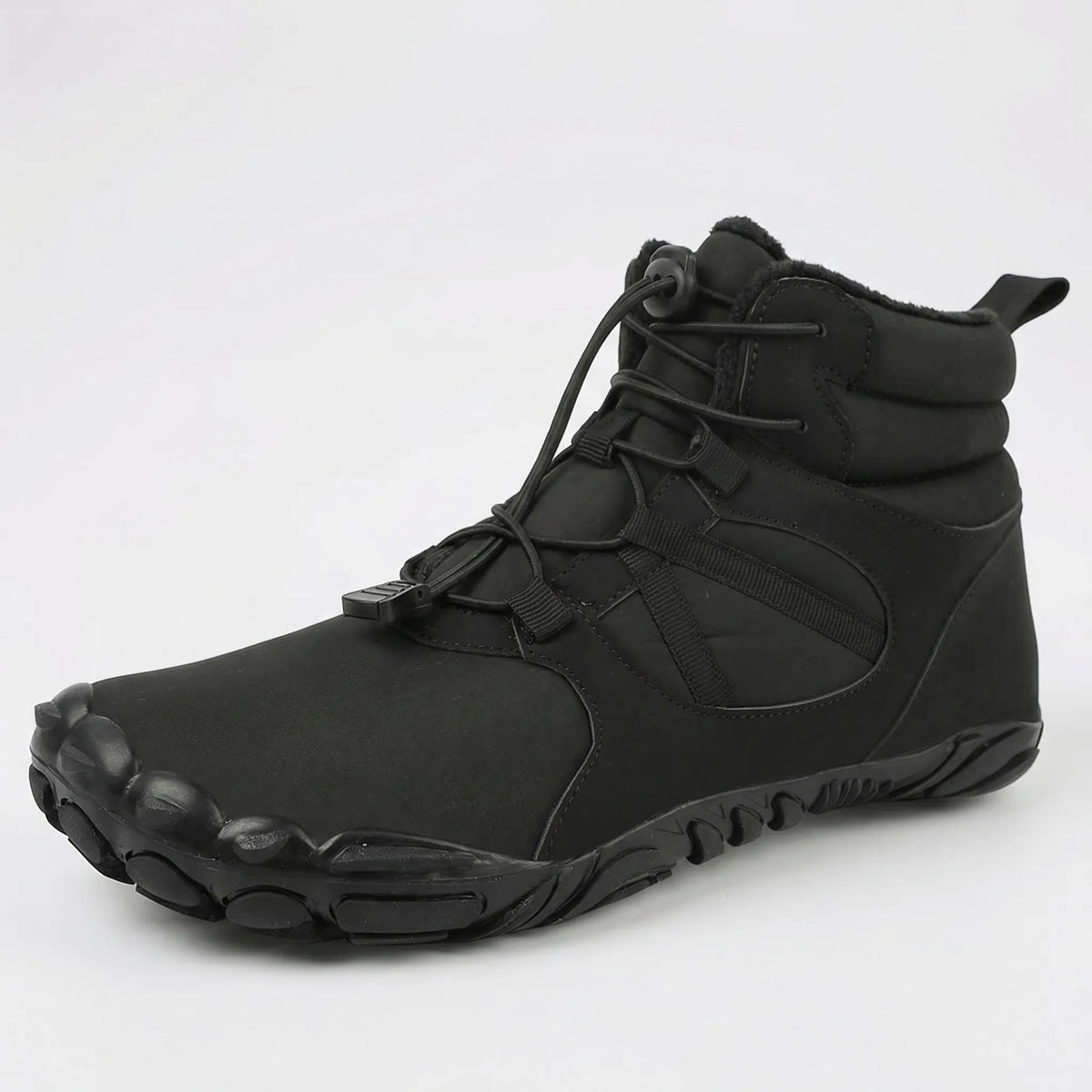 Barefoot enkellaars voor buiten in de winter