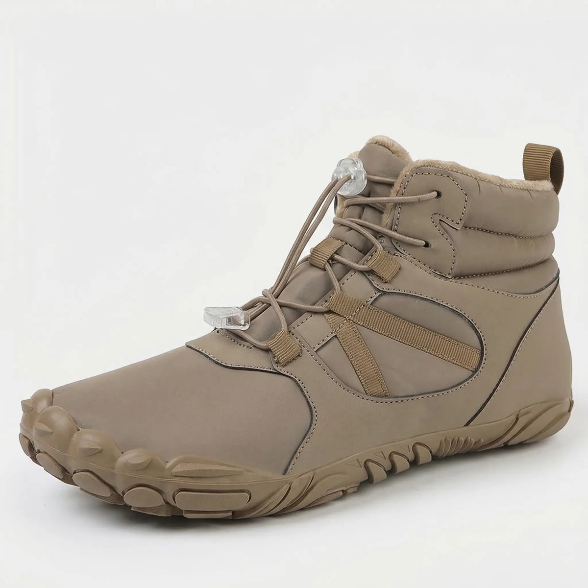Barefoot enkellaars voor buiten in de winter
