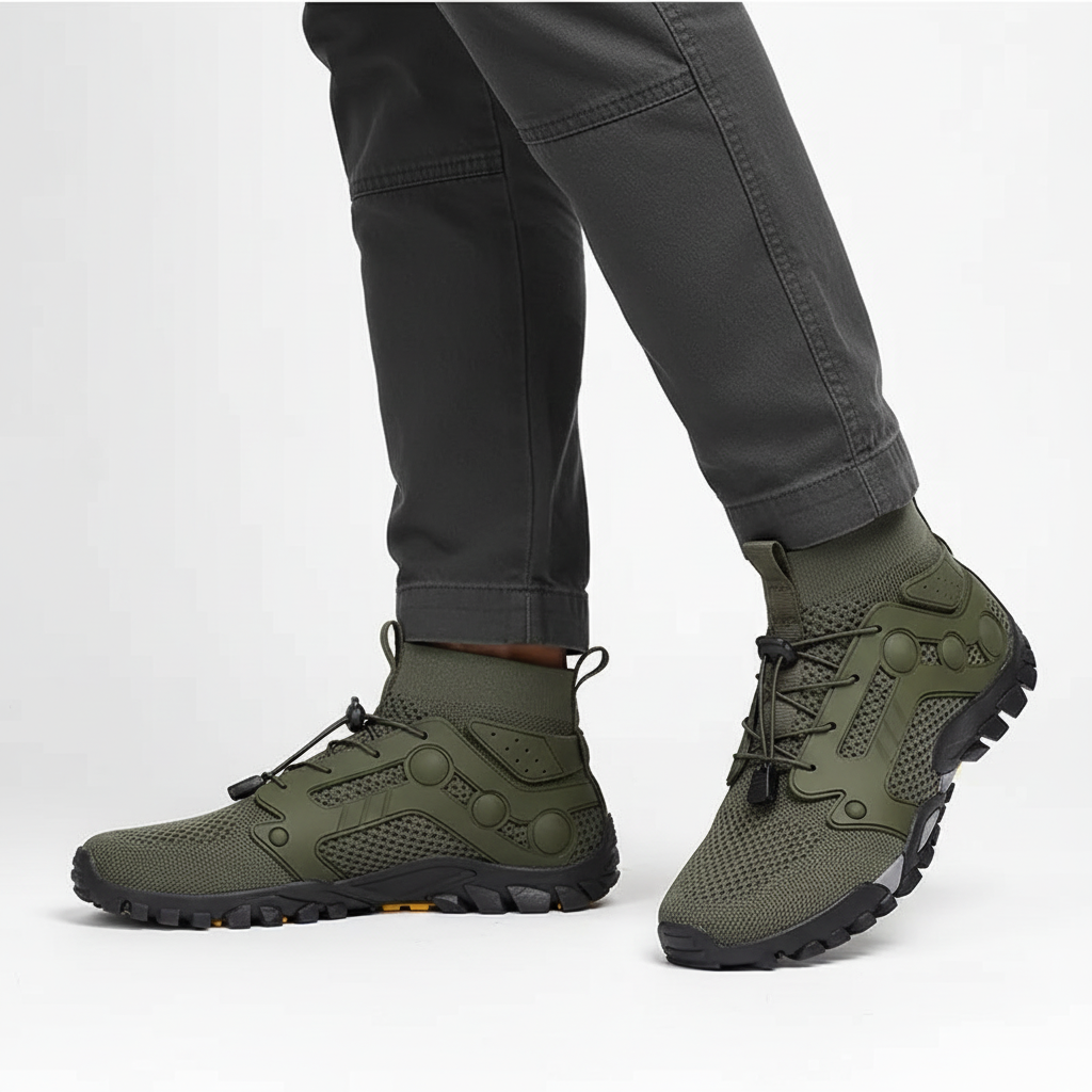 Barfußstijl hoge schoen