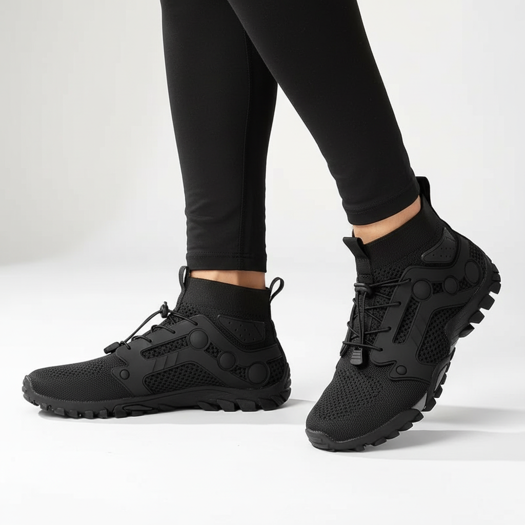 Barfußstijl hoge schoen