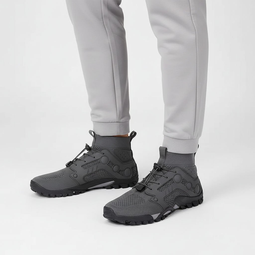 Barfußstijl hoge schoen